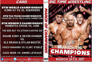 BTW March of Champions DVD Cover